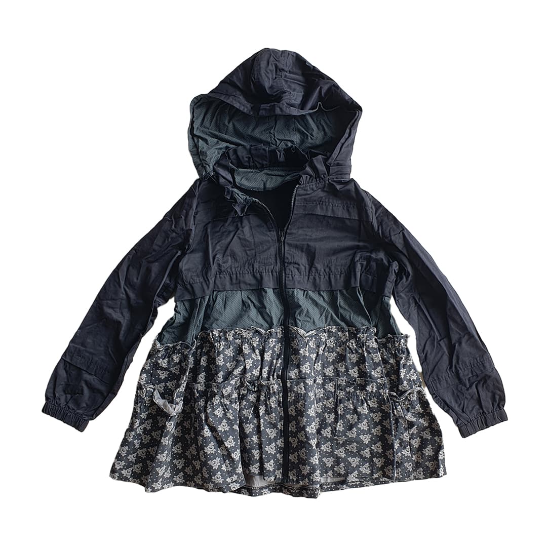 Hooded Floral Jacket