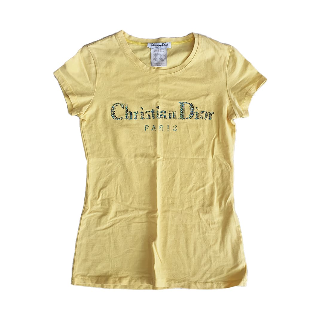 Dior Yellow Tee